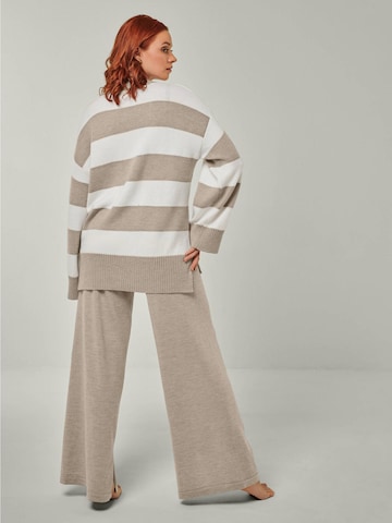 Abito da casa 'LOUNGEWEAR SET  - Pullover Felia & Pants Bailey' di YOU LOOK PERFECT in grigio