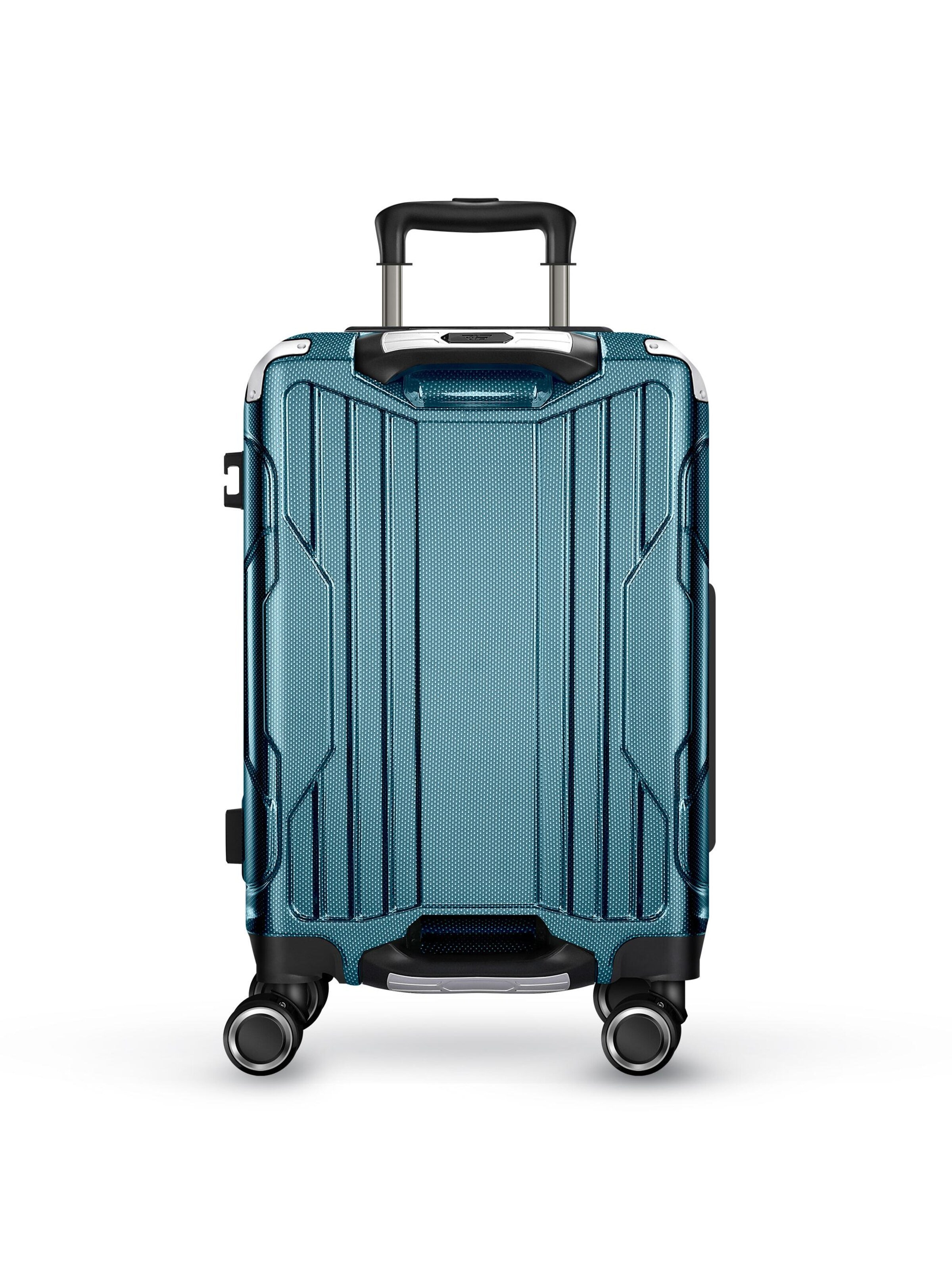 4FLY Suitcase Set 'Carbo' in Blue: front