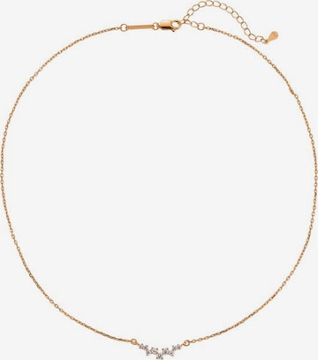 Chaîne 'Lumi Line' Hey Happiness en or : devant