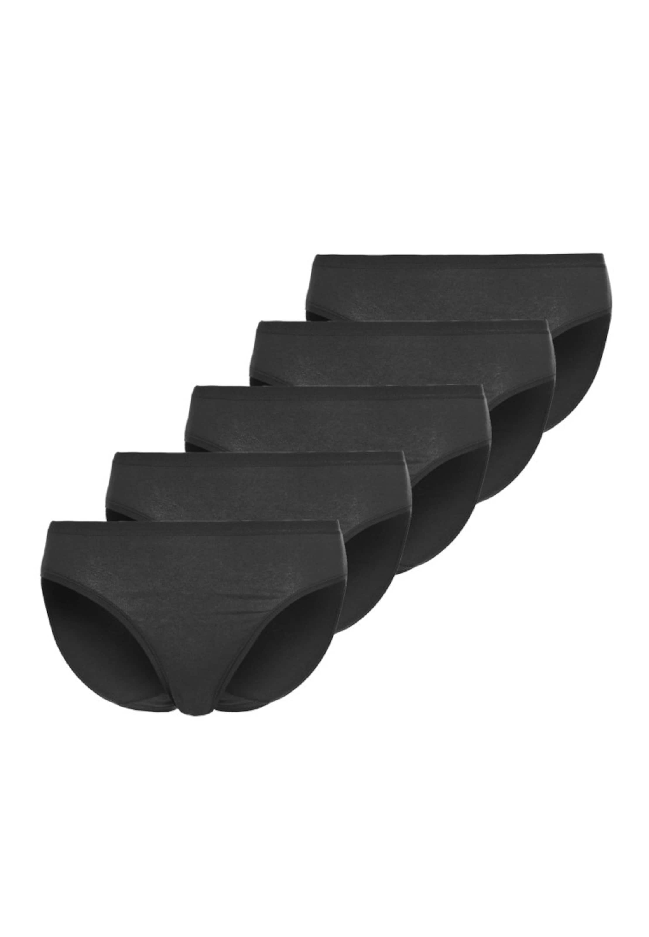 sassa Slip Mini 'CASUAL COMFORT' in Schwarz: Vorderseite