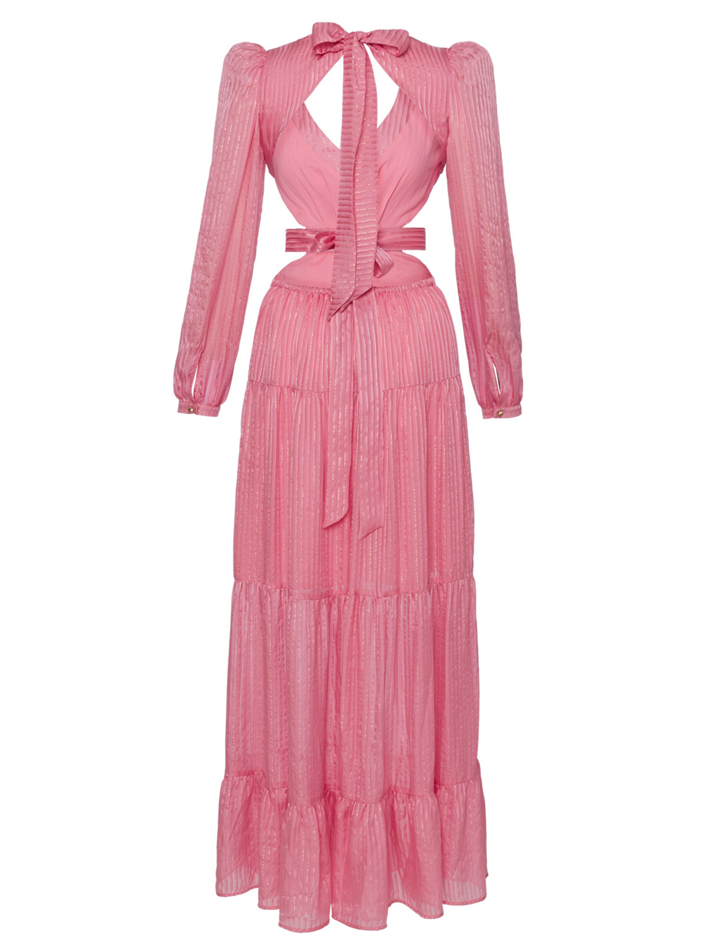 Robe 'Elly' Anse Victorin en rose : devant