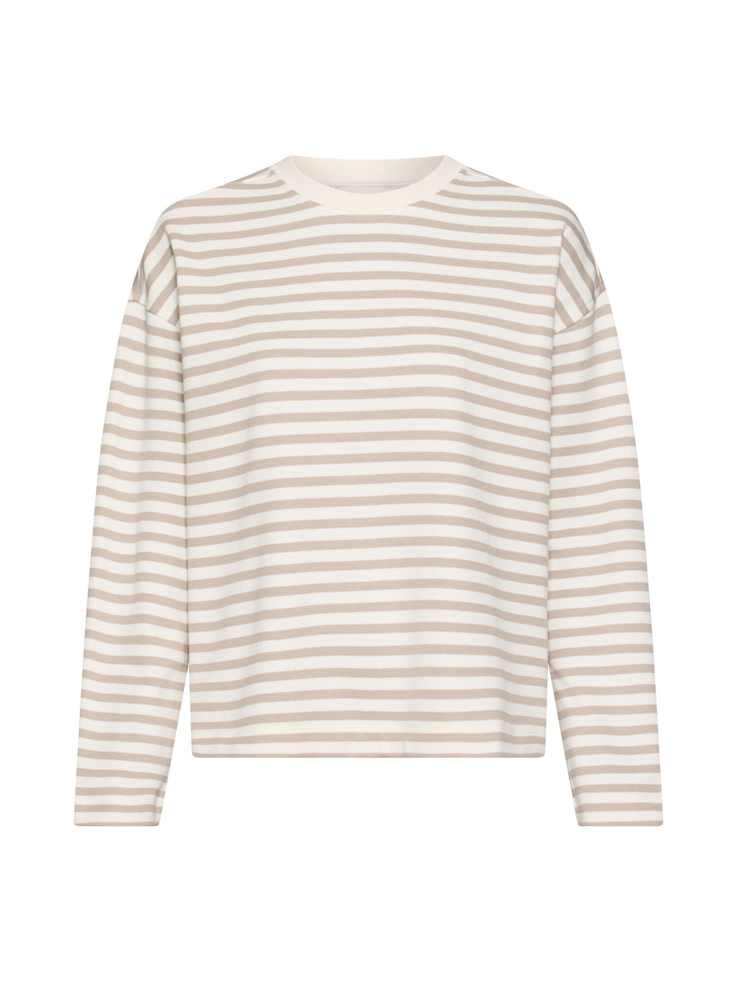 CAMEL ACTIVE Sweatshirt aus einem Baumwollmix in Grau: Vorderseite