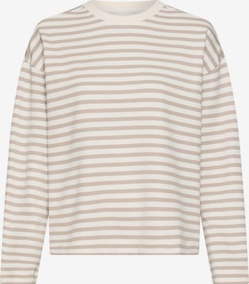 CAMEL ACTIVE Sweatshirt aus einem Baumwollmix in Grau: Vorderseite