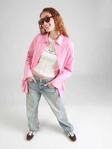 T-shirt 'BEACH LOVE' ROXY en blanc