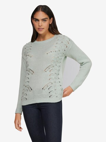 Pullover di heine in verde: frontale