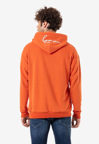 Redbridge Kapuzensweatshirt  'Mansfield' in Orange