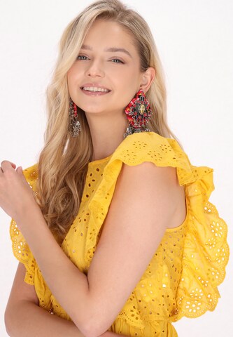 Camicia da donna di IZIA in giallo