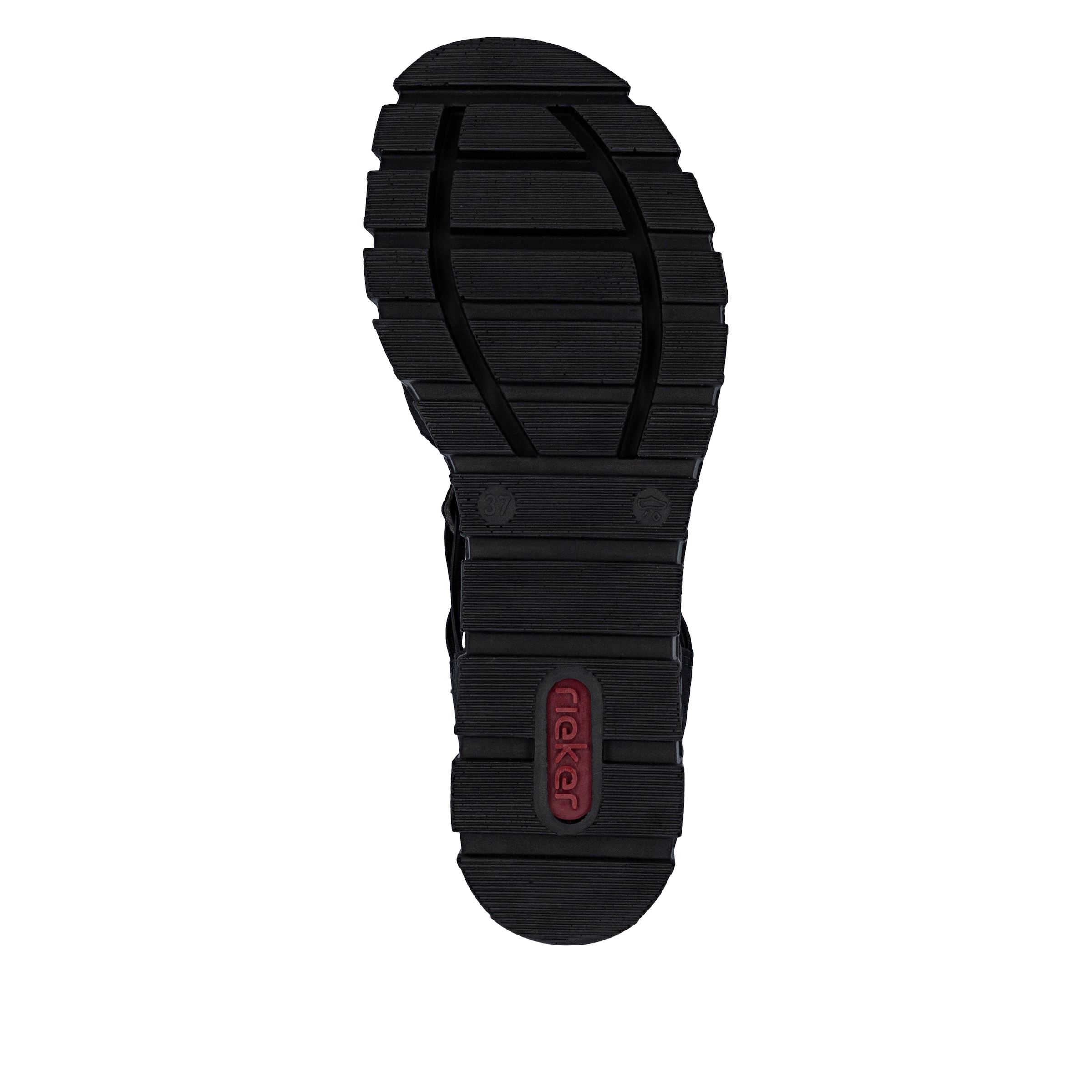 Rieker Sandale in Schwarz