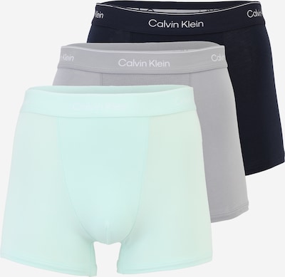 Boxer trumpikės iš Calvin Klein Underwear, spalva – turkio spalva / pilka / juoda / balta, Prekių apžvalga