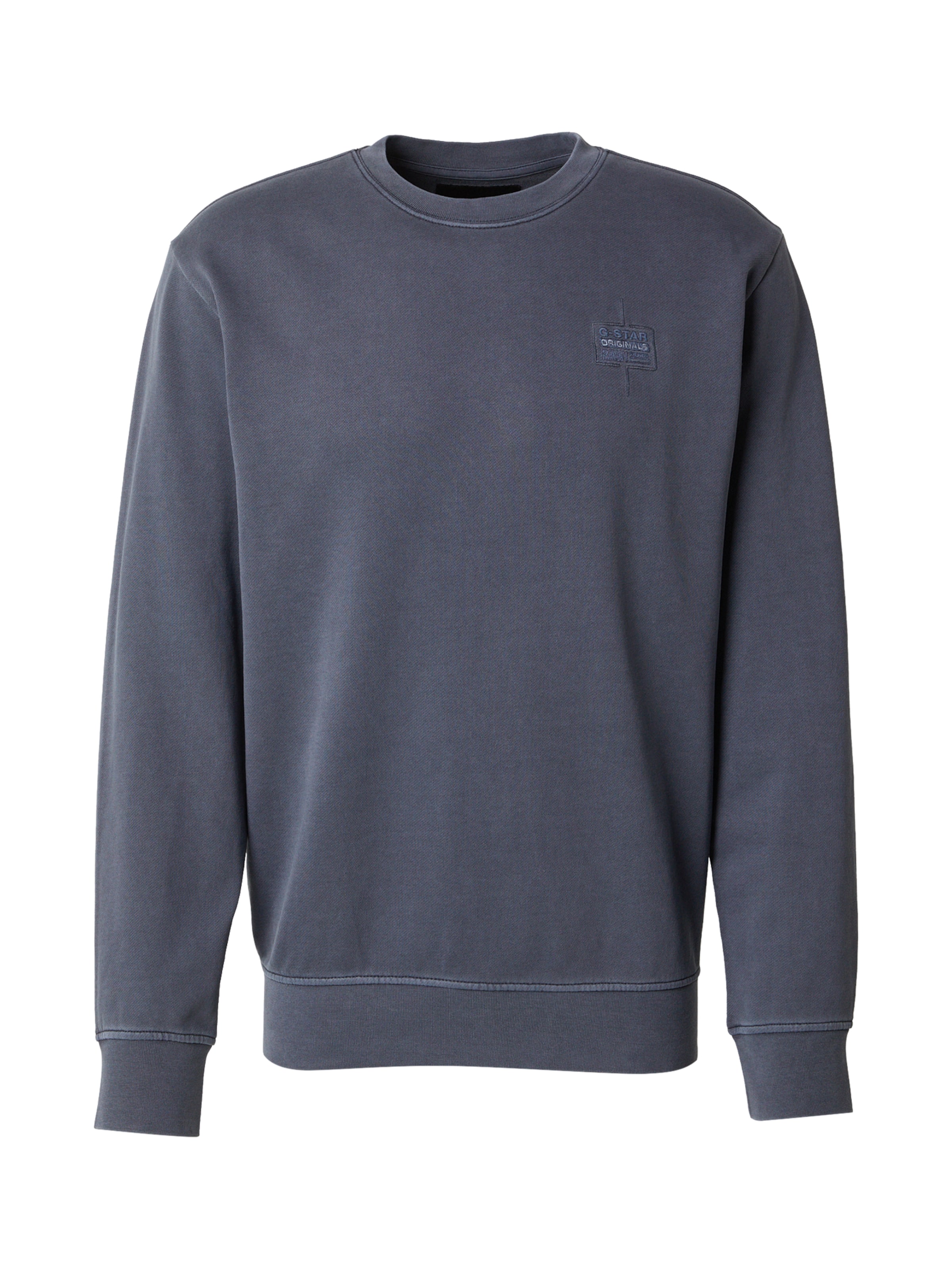 G-STAR Mikina – modrá: přední strana