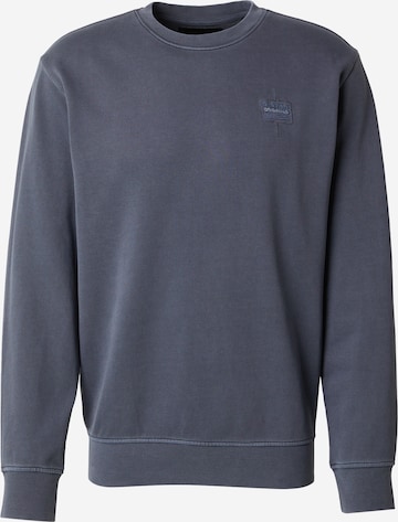 G-STAR Mikina – modrá: přední strana