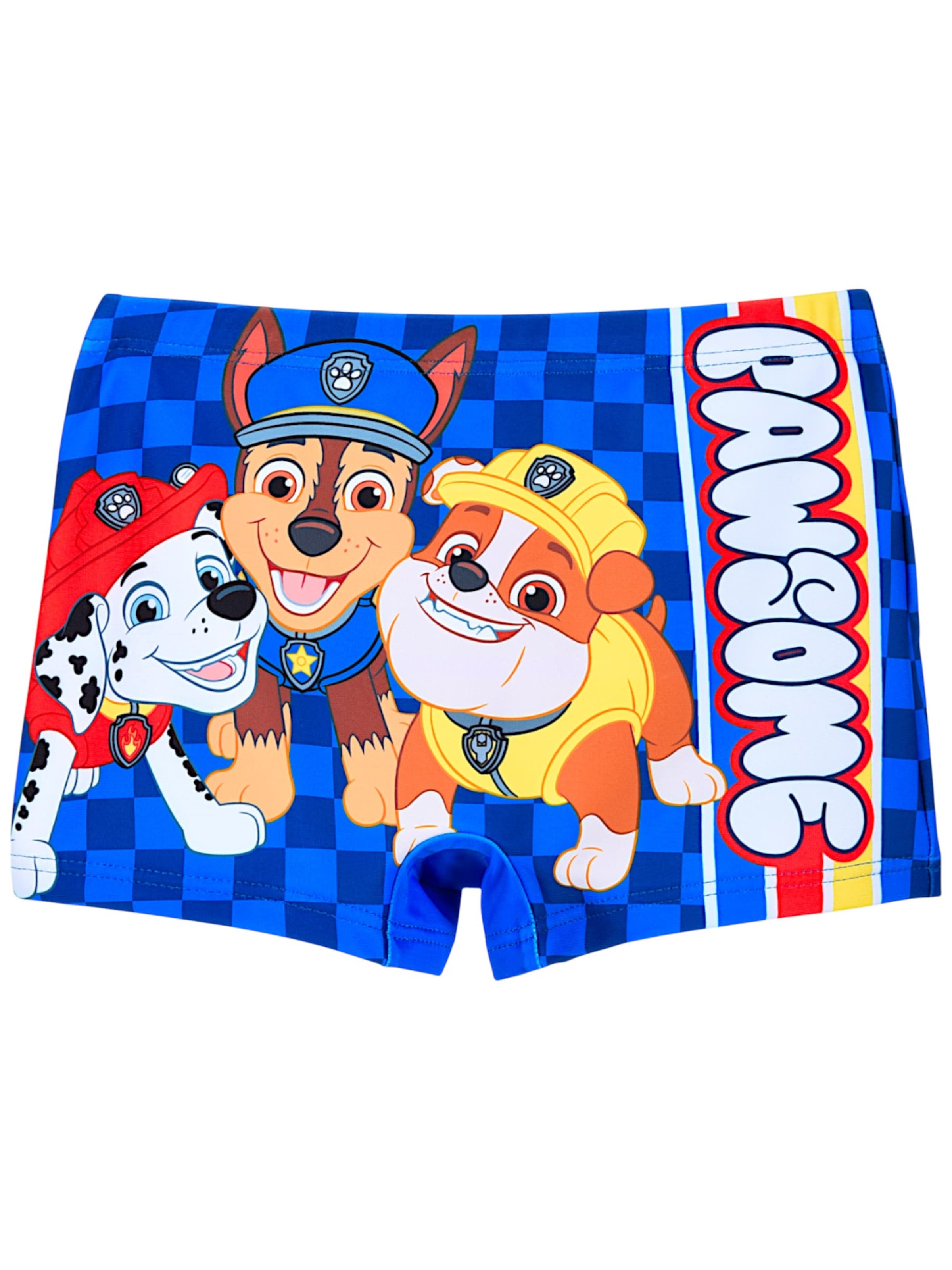 Paw Patrol Badeshorts 'PAW Patrol'‌‌‌‌ in Blau: Vorderseite