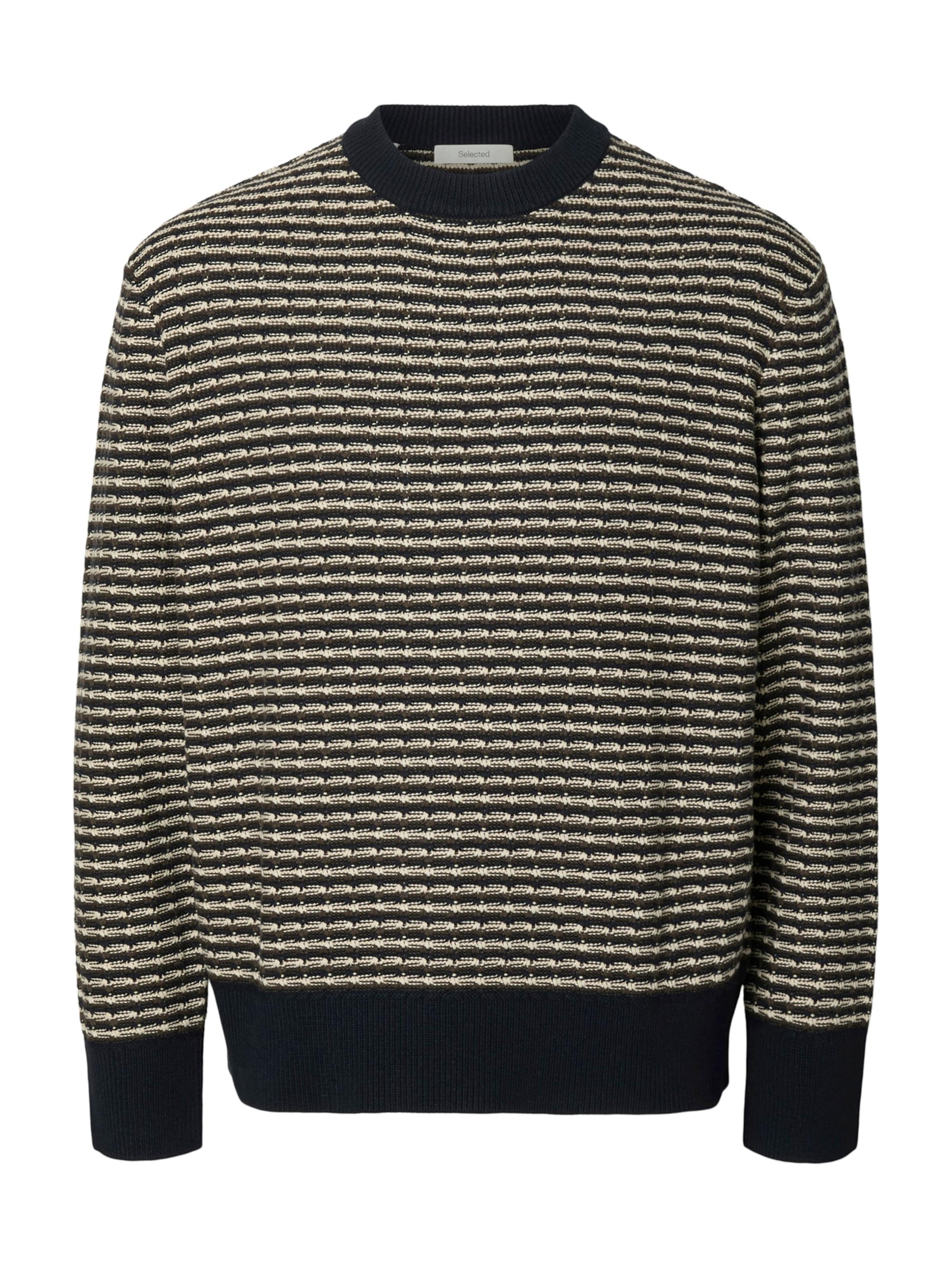 SELECTED - Jersey 'SLMDarrell' en azul: frente