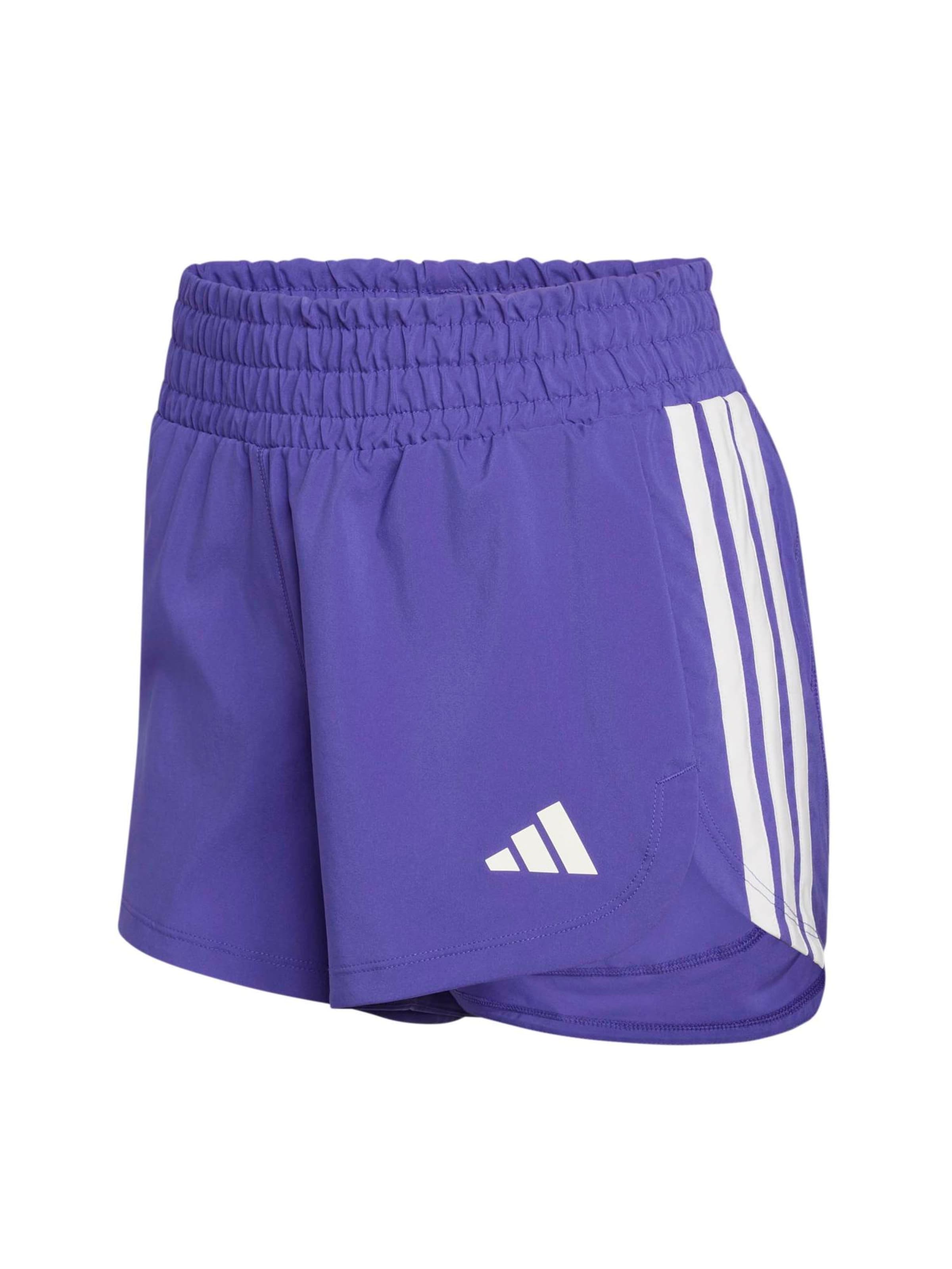 ADIDAS PERFORMANCE Loosefit Sportovní kalhoty 'PACER' – fialová: přední strana