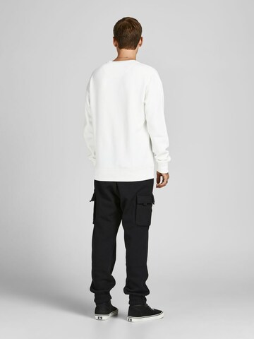 Sweat-shirt 'Star' JACK & JONES en blanc