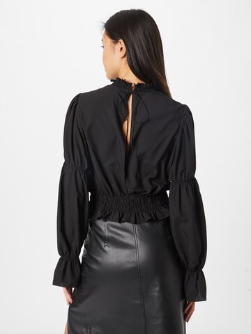 Designers Remix - Blusa 'Valerie' em preto