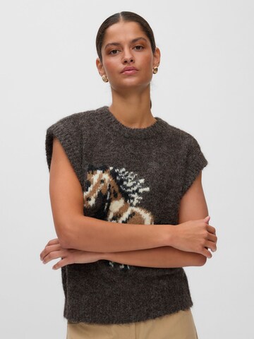 Gilet 'ARIANNA' di VERO MODA in marrone: frontale