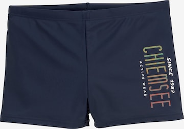 CHIEMSEE Swim Trunks in Blue: front