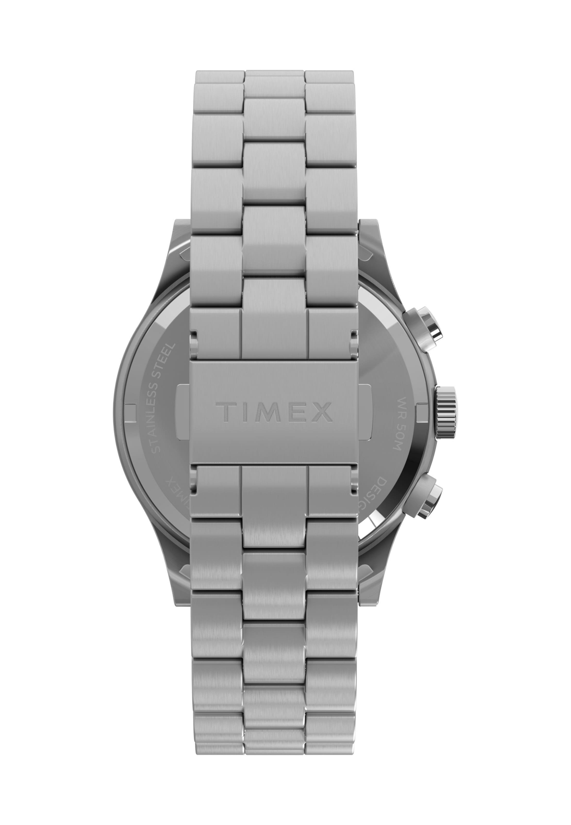 TIMEX Analogt ur i sølv