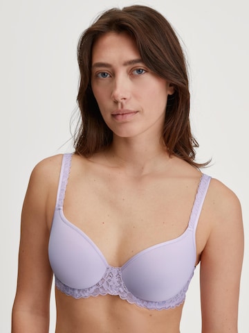 T-shirt Reggiseno 'Natural Comfort Lace' di CALIDA in lilla
