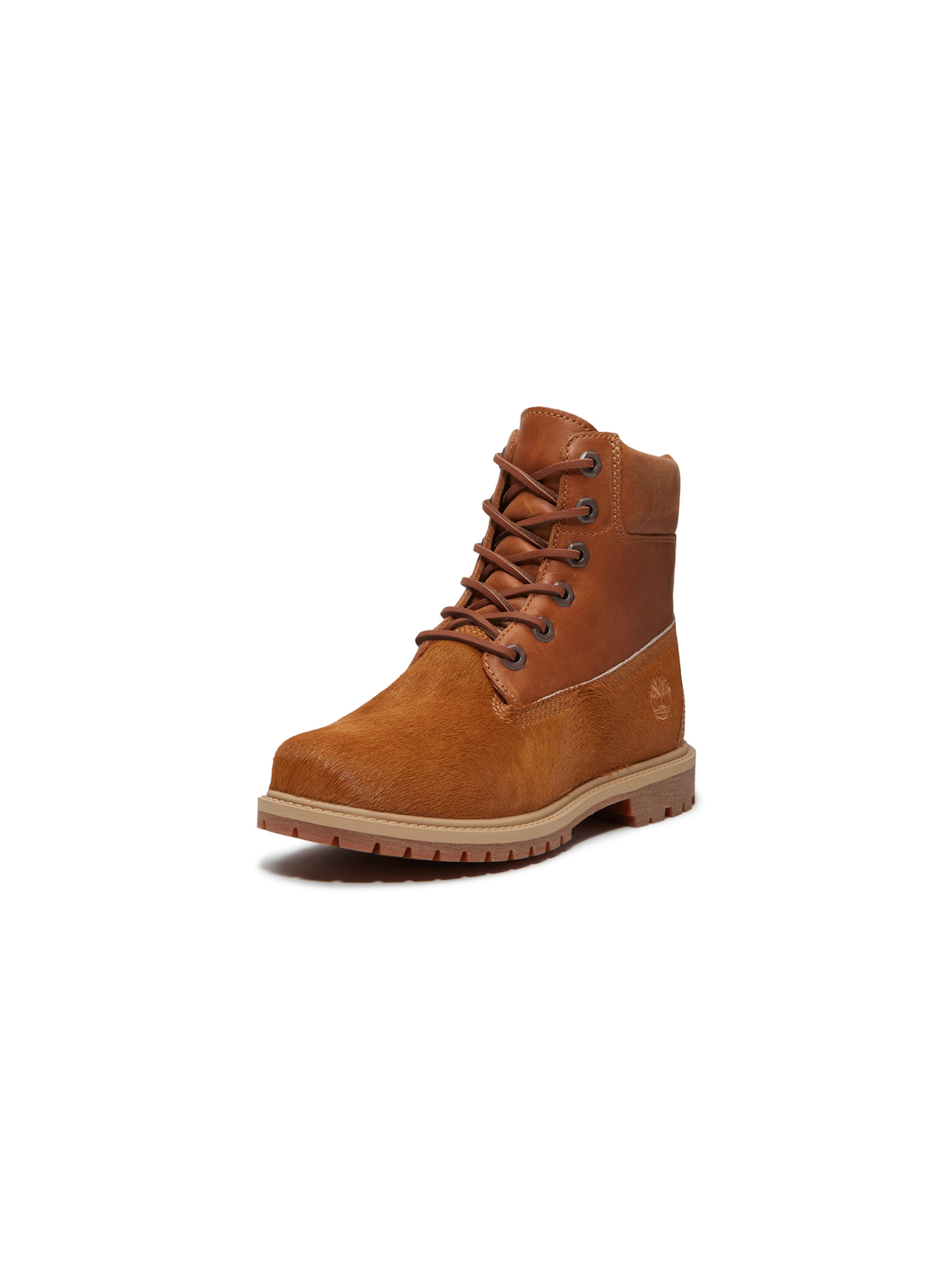 TIMBERLAND Šnurovacie členkové čižmy - Hnedá: predná strana