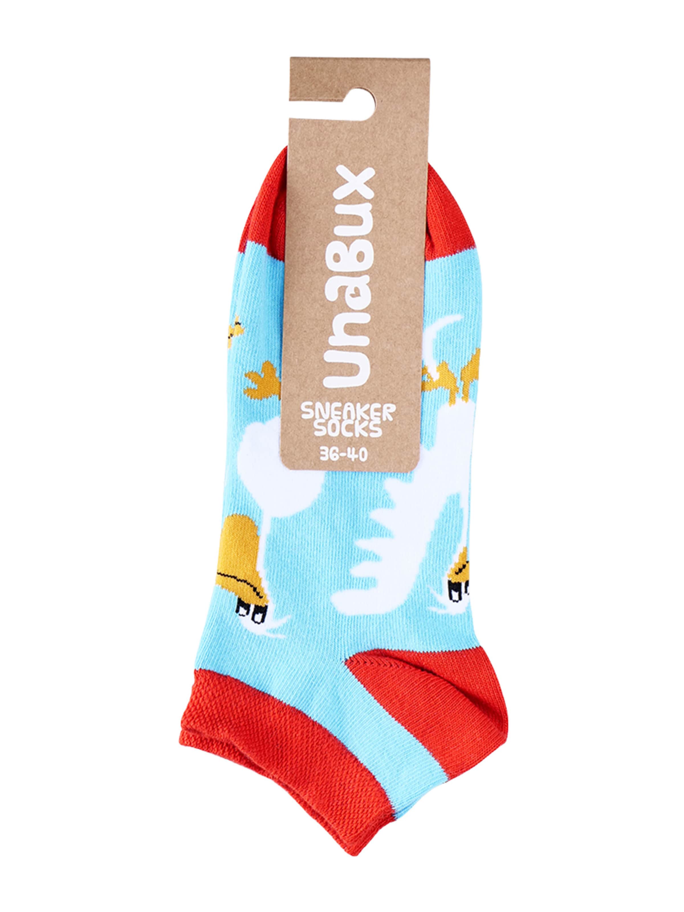 Chaussettes UNABUX en bleu
