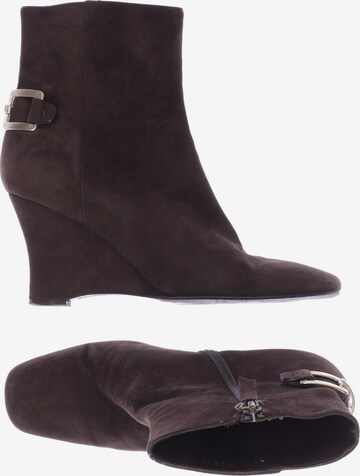 BOSS Dress Boots in 39 in Brown: front