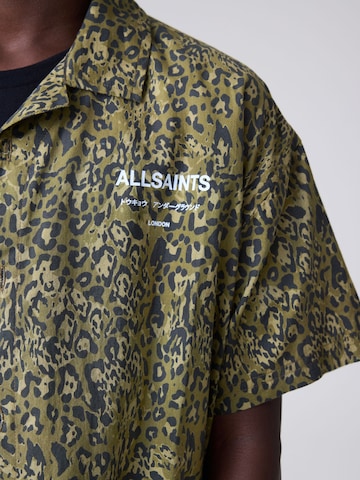 smALLSAINTS - Regular Fit Camisa 'Underground' em verde
