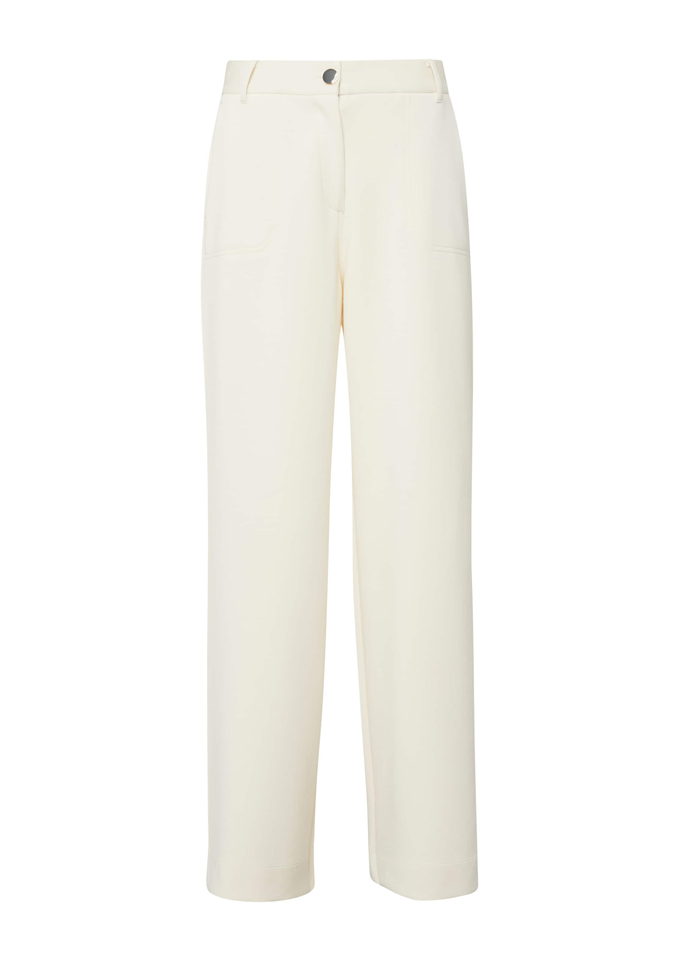 COMMA Regular Hose in Weiß: Vorderseite