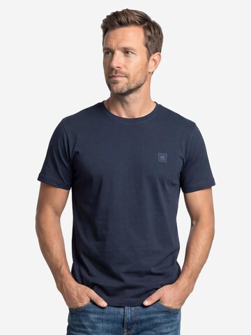 LERROS Shirt 'Basic'‌‌‌ in Blau: Vorderseite