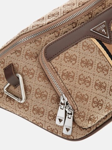 GUESS Gürteltasche 'Milano' in Beige