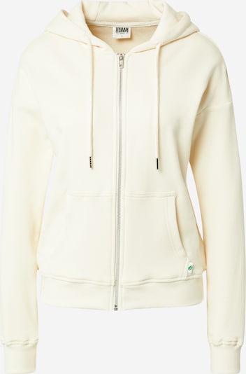 Urban Classics Sweatjacke 'Terry' in creme, Produktansicht