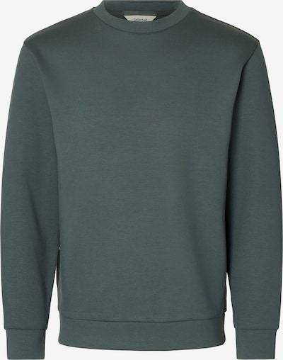 SELECTED Collegepaita värissä tummanvihreä, Tuotenäkymä