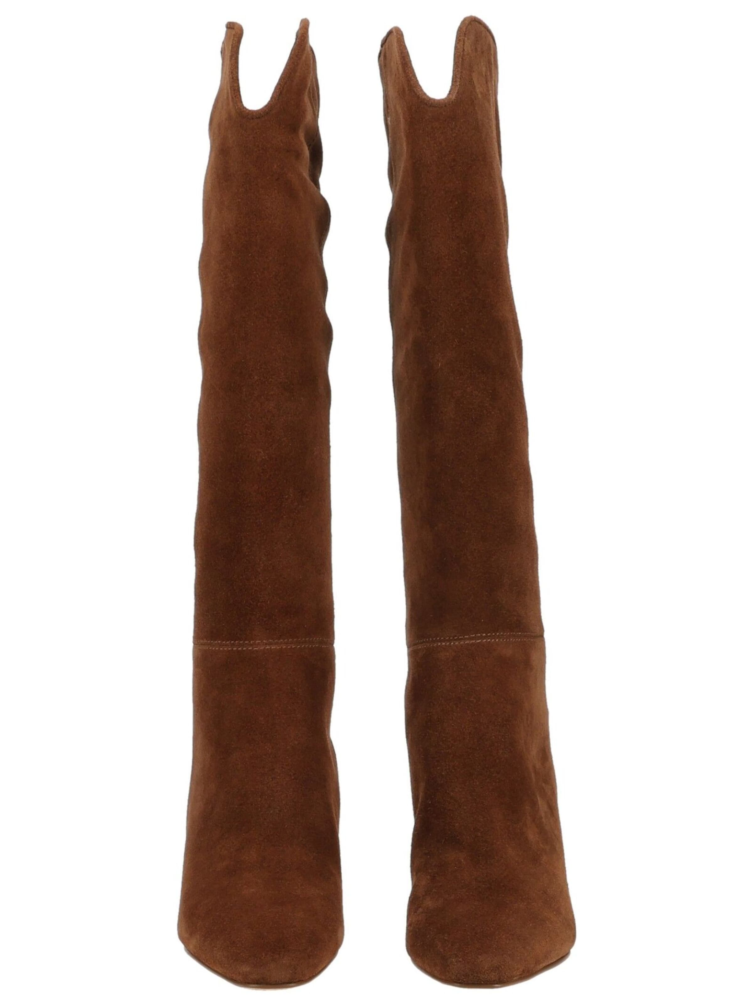 Bottes Dolce Vita en marron : devant