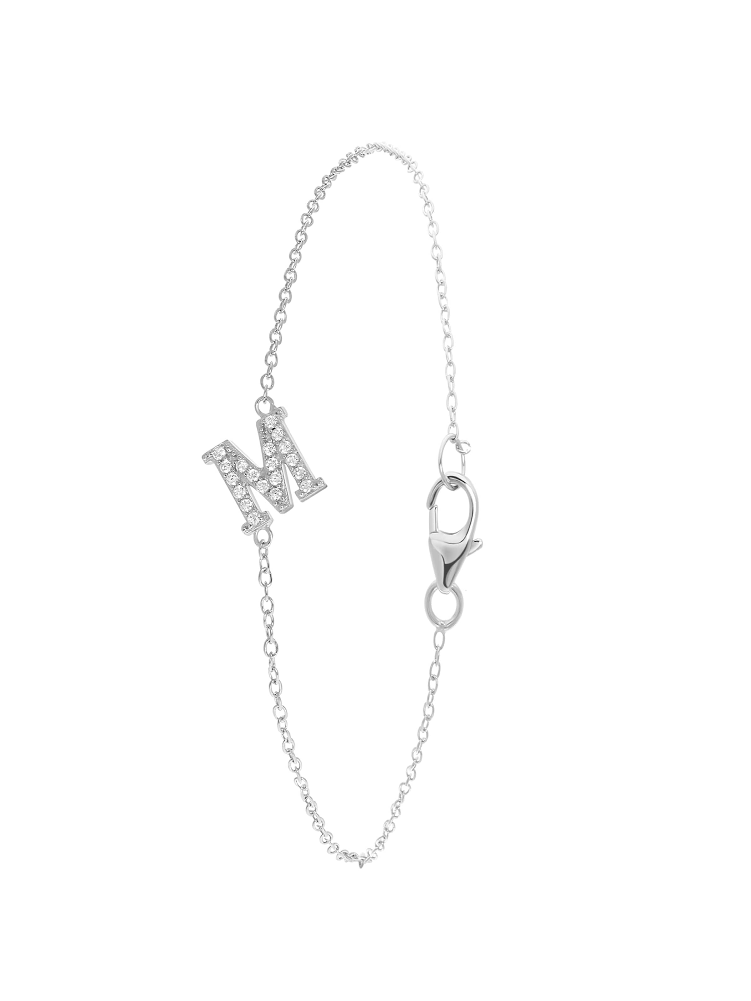 Lucardi Armband in Zilver: voorkant