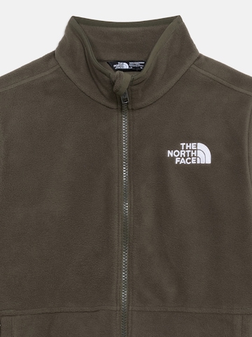 Jachetă  fleece funcțională 'GLACIER' de la THE NORTH FACE pe verde