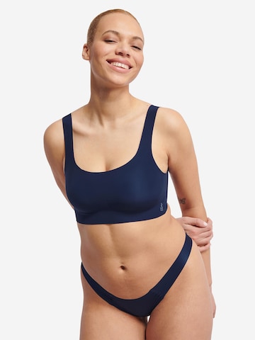 SLOGGI Bustier Bustier ' Blue ZERO Feel 20 ' in Blau