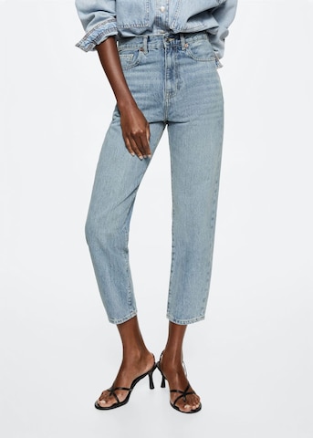 MANGO Regular Jeans 'Cris' in Blue: front