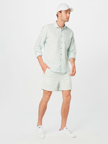 OLYMP Regular fit Button Up Shirt in Green