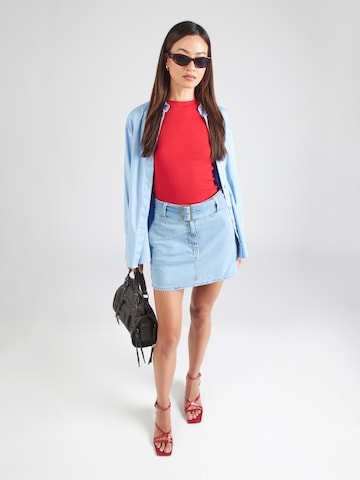 raudona TOPSHOP Palaidinė be rankovių