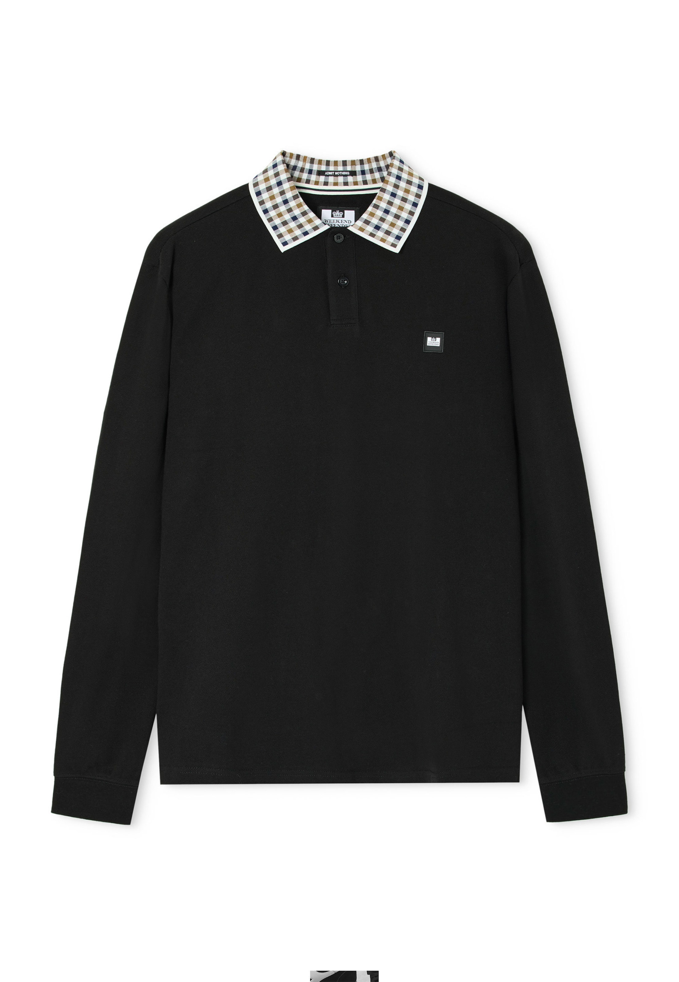 Weekend Offender Shirt in Black: front