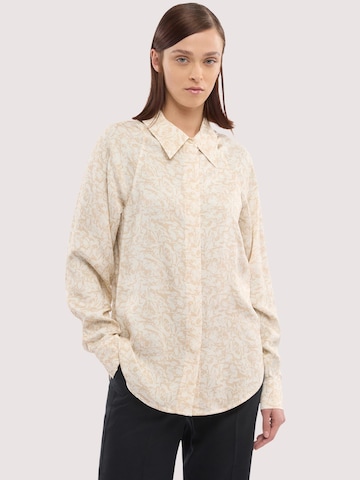 Trussardi - Blusa en beige: frente