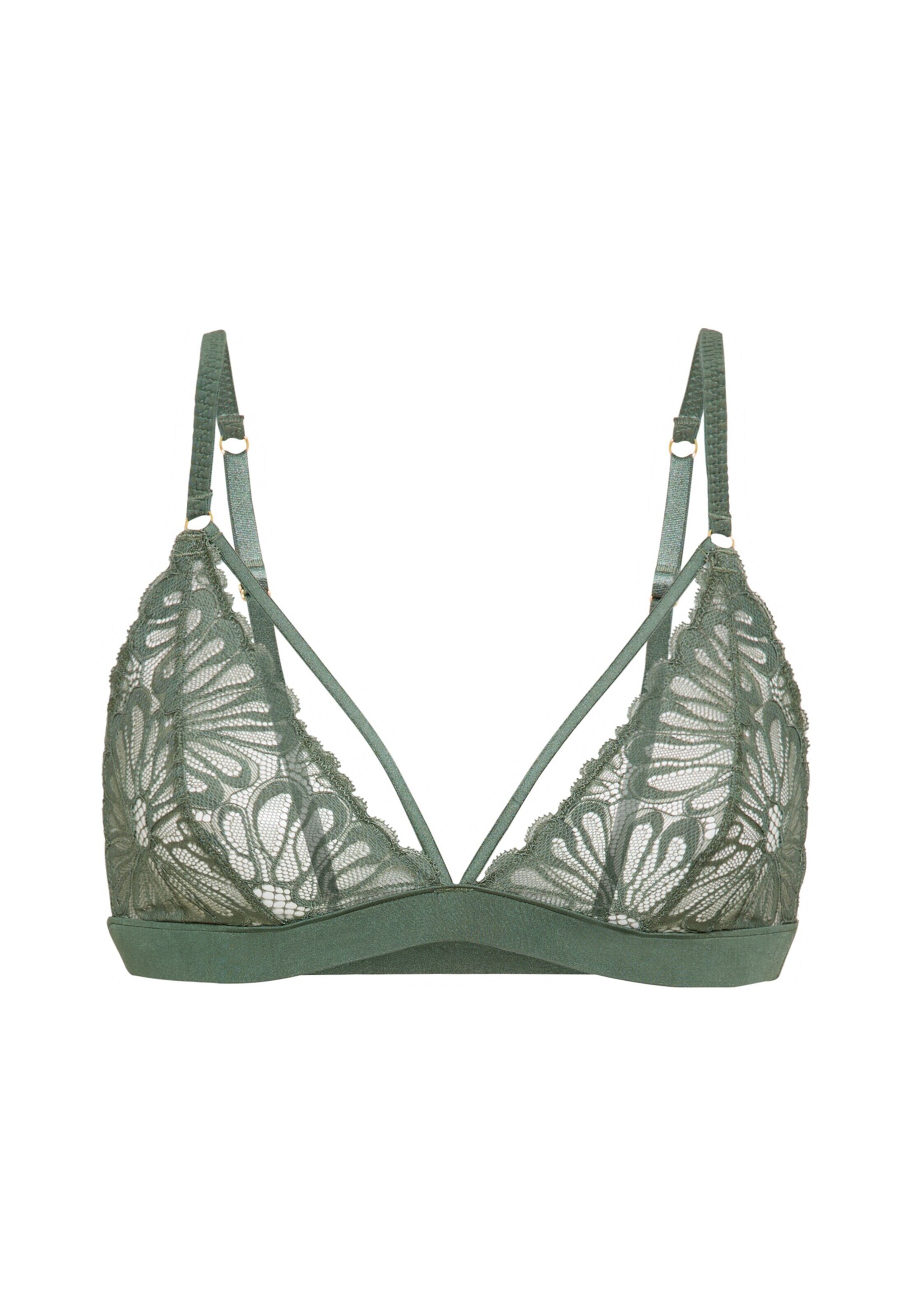 LSCN by LASCANA - Sujetador en verde: frente
