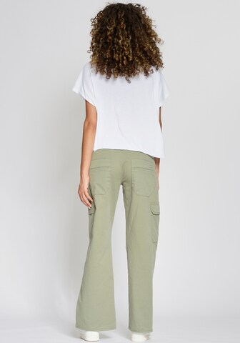 Gang Boot cut Cargo trousers '94NOÉMI' in Green