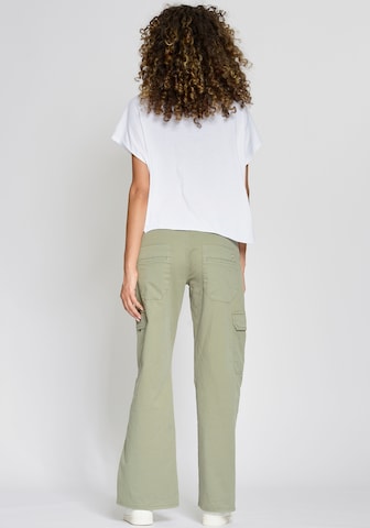 Gang Boot cut Cargo Pants '94NOÉMI' in Green