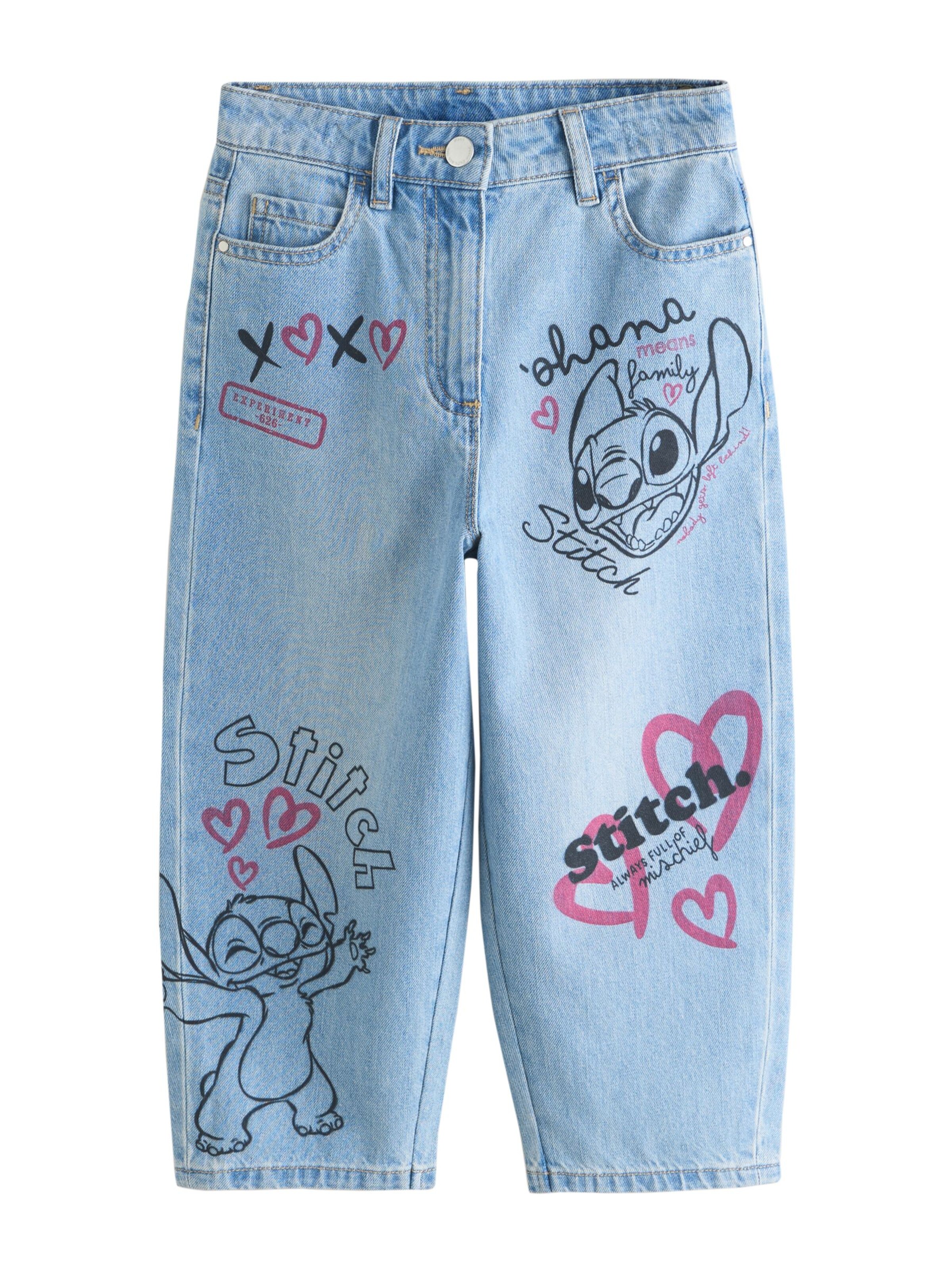 Barrel Jeans di Next in blu: frontale