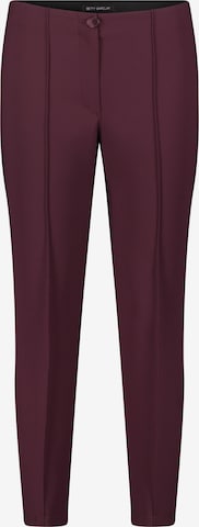 Coupe slim Pantalon Betty Barclay en violet : devant