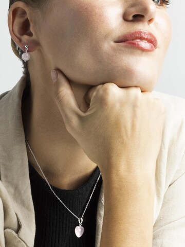 Luxenter Kette 'Yedia' in Pink