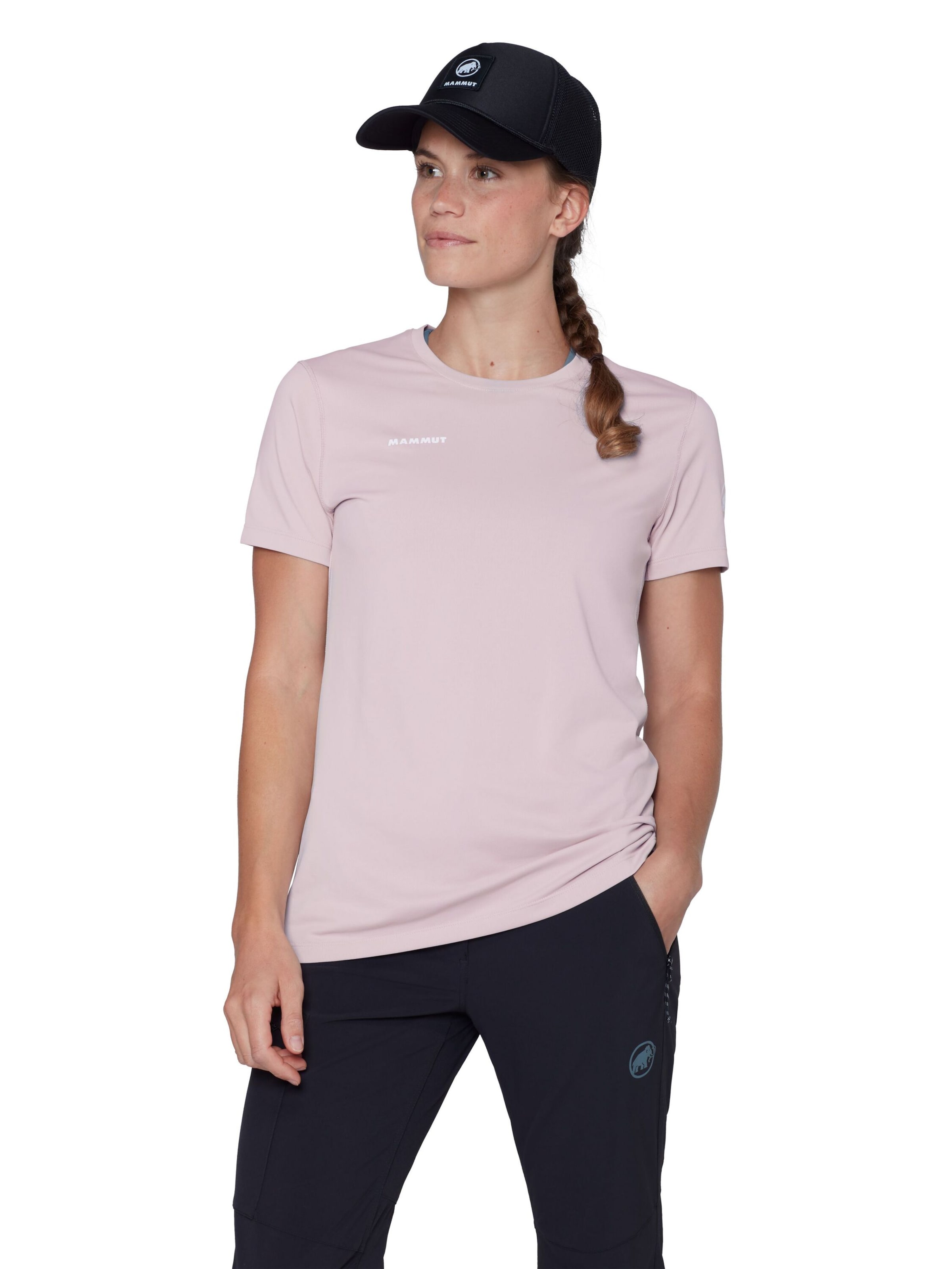 MAMMUT Funktionsshirt in Lila: Vorderseite