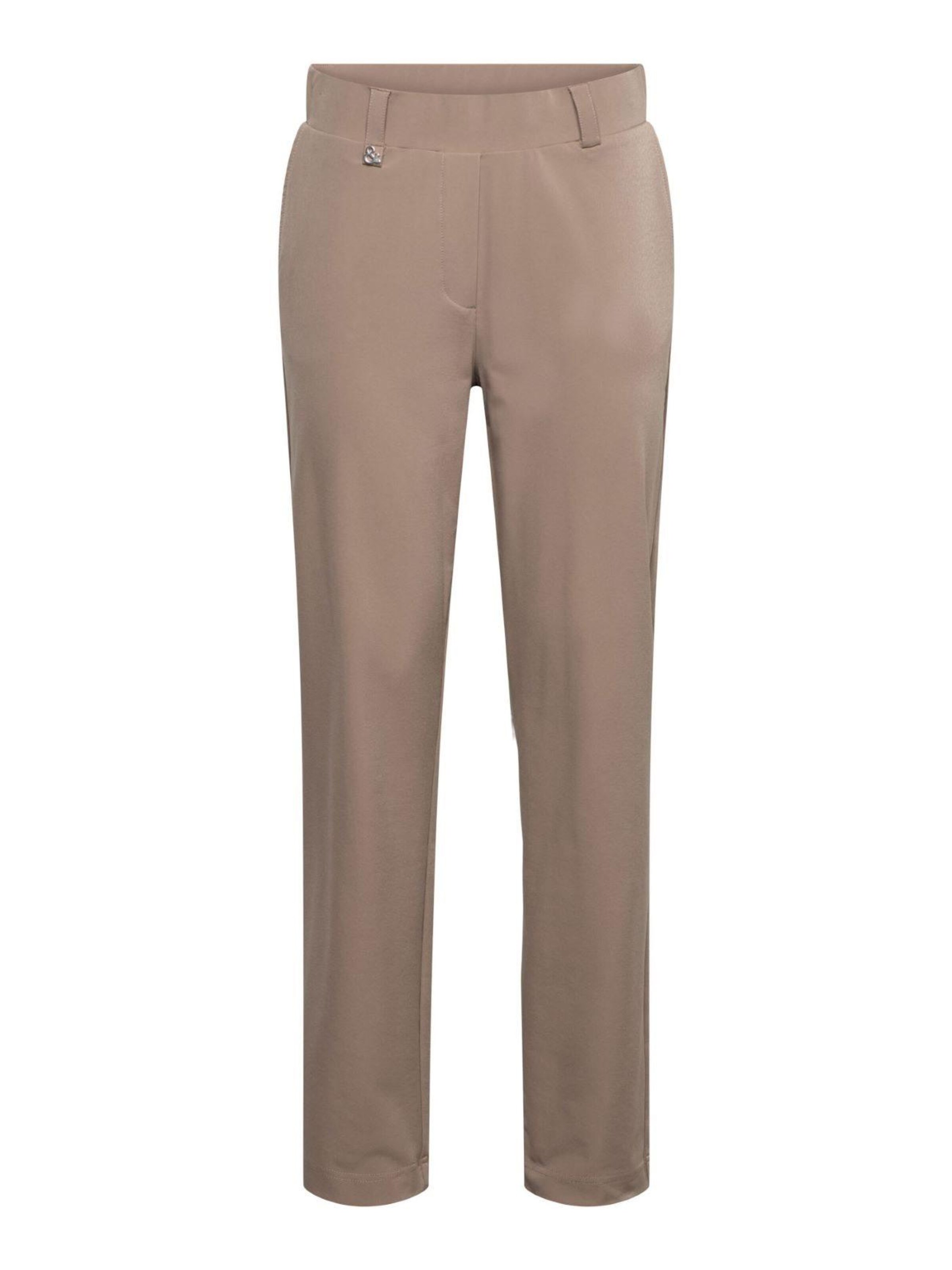 &co woman Regular Trousers '&Co woman Parella taupe' in Grey